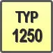 Piktogram - Typ: 1250